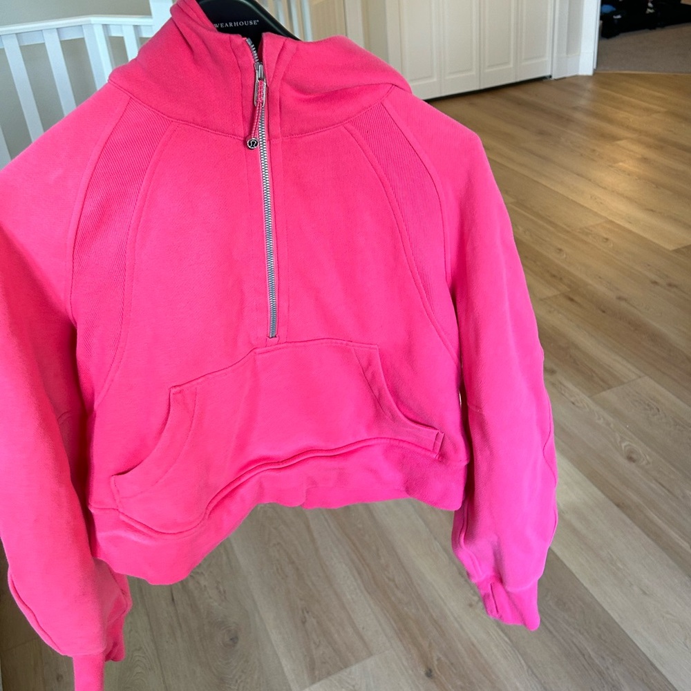 Lululemon Lip Gloss 1/2 Zip Scuba XS/S